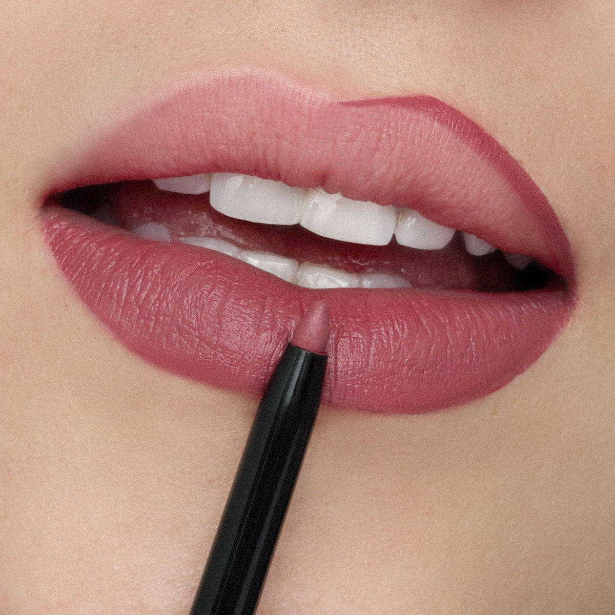 Open Call | Subtle Muted Raspberry Lip Contour | Runway Rogue