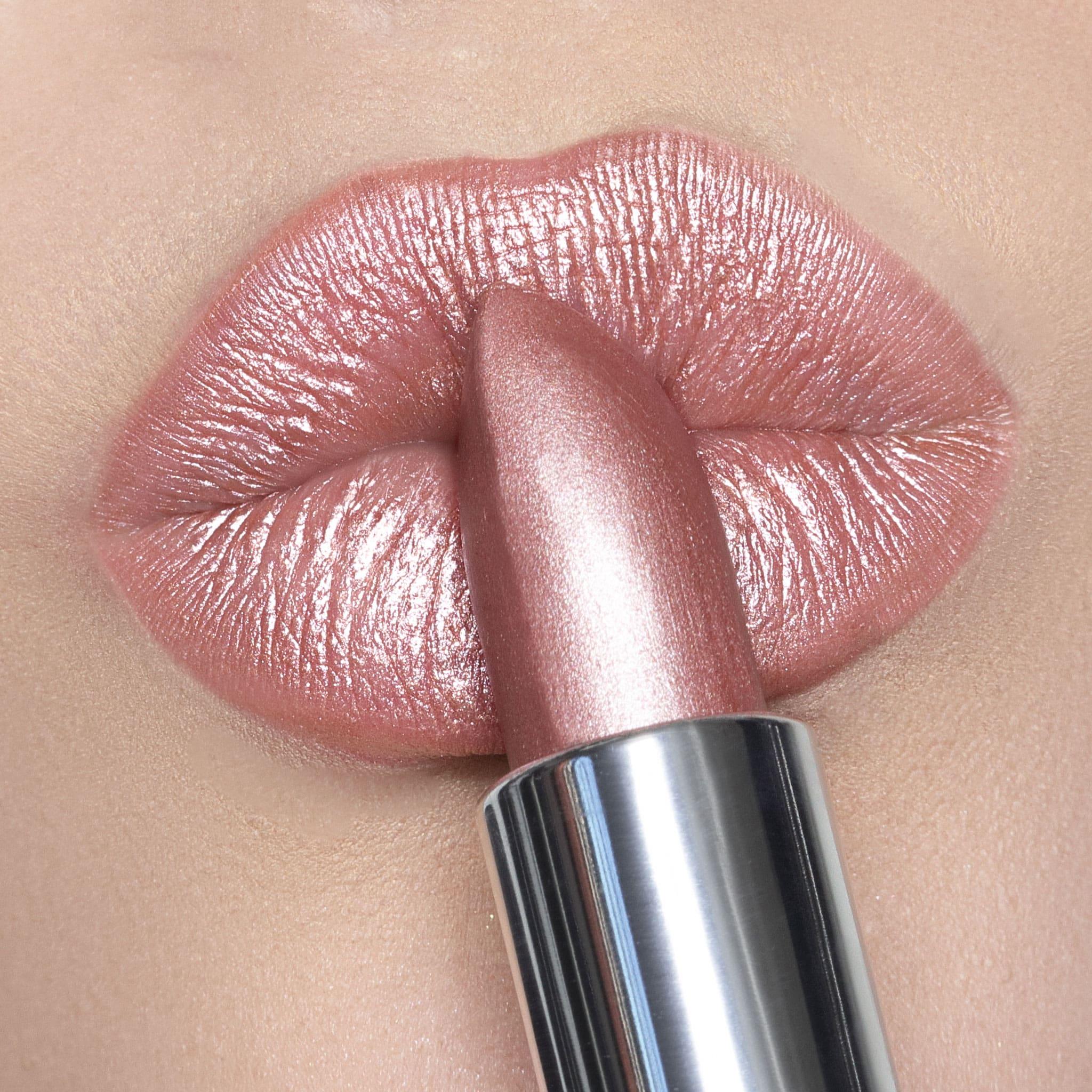 Soft Box | Pale Nude/Pink Satin Shimmer |