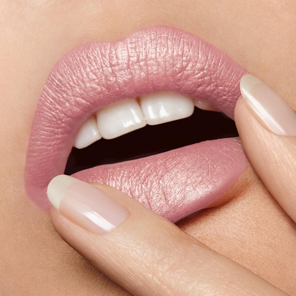 Trophy Wife Frosted Pastel Pink Liquid Lipstick Runway Rogue picture