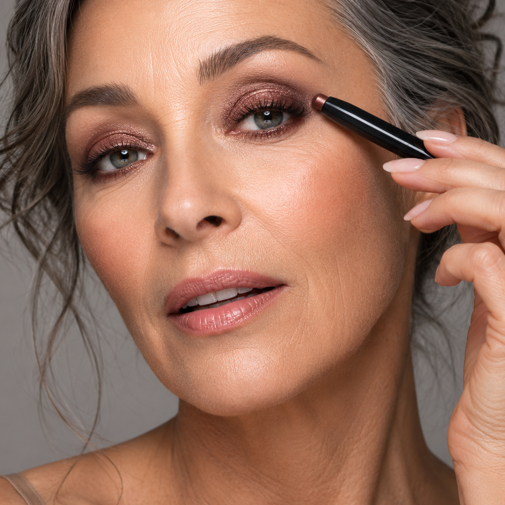 Bronze Goddess | An Earthy Gilded Espresso Shimmer Eyeshadow Stick