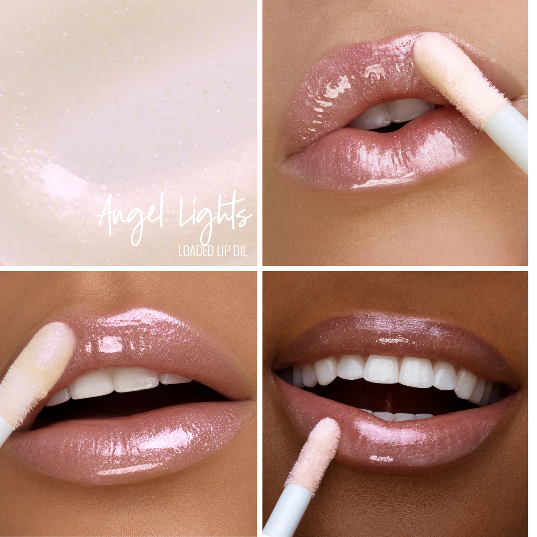 Angel Lights | A Sheer Opalescent Frost Lip Oil with Pearl Shimmer