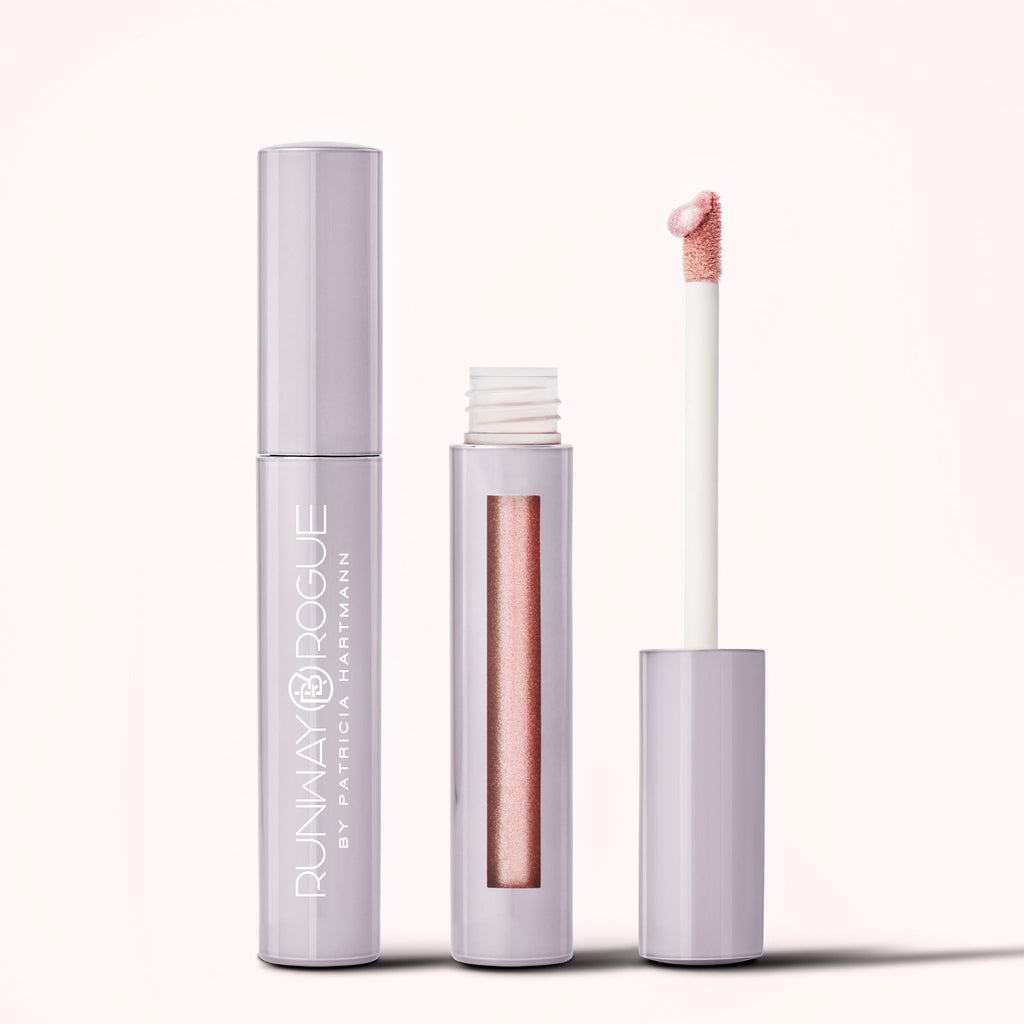 product shot of Runway Rogue Long wear liquid lipstick in the shade Soft Box