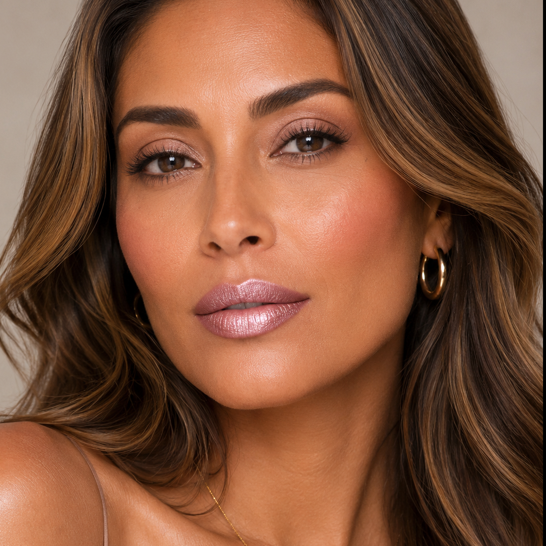 Soft Box | Pale Nude Pink Shimmer Lipstick | Runway Rogue