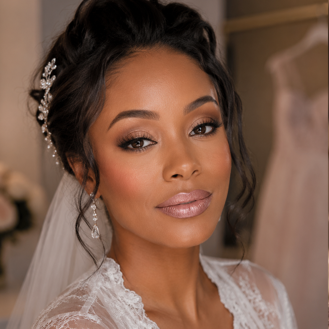 Soft Light | Dark Nude Shimmer Lipstick | Runway Rogue
