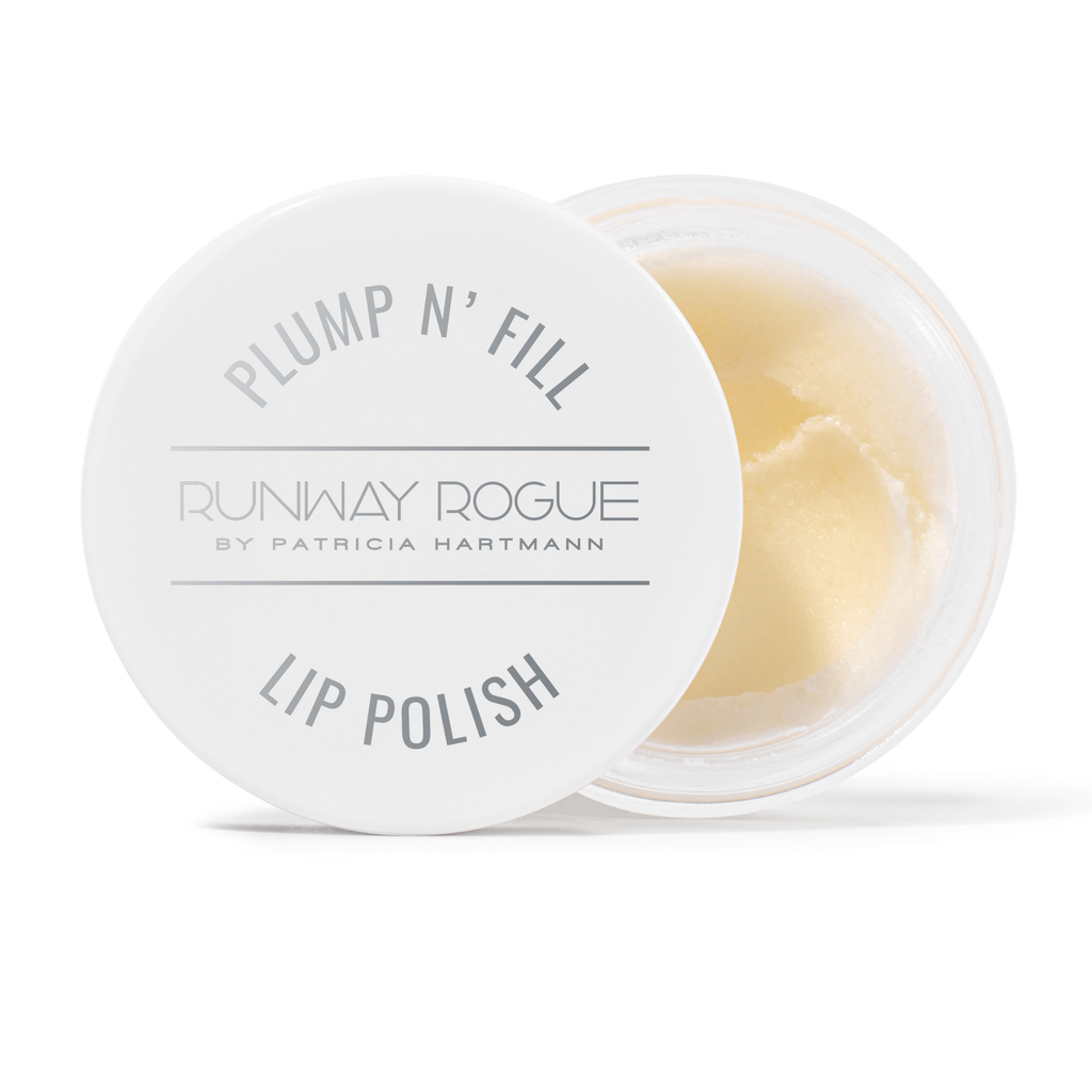 product image of Runway Rogue Plump N' Fill Lip Polish - a natural sugar lip scrub to gently exfoliate dry lips