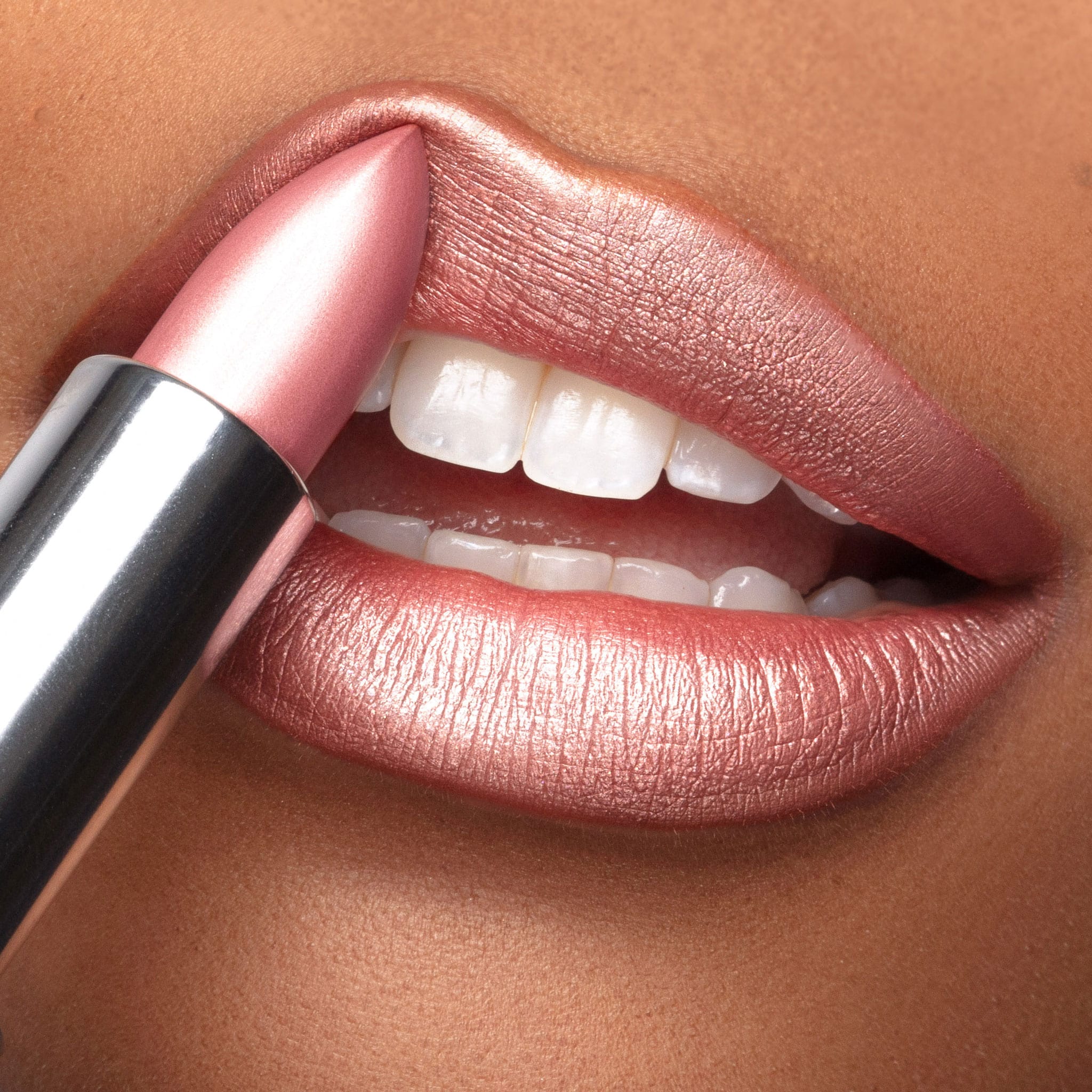 Lavish Crème | A Frosted Blush Rosy Pink Shimmer Lipstick – Runway