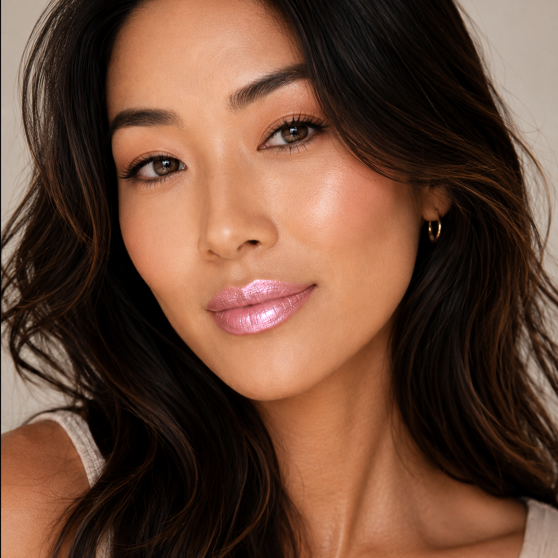 Trophy Wife Crème | Pastel Pink Satin Shimmer Lipstick | Runway Rogue