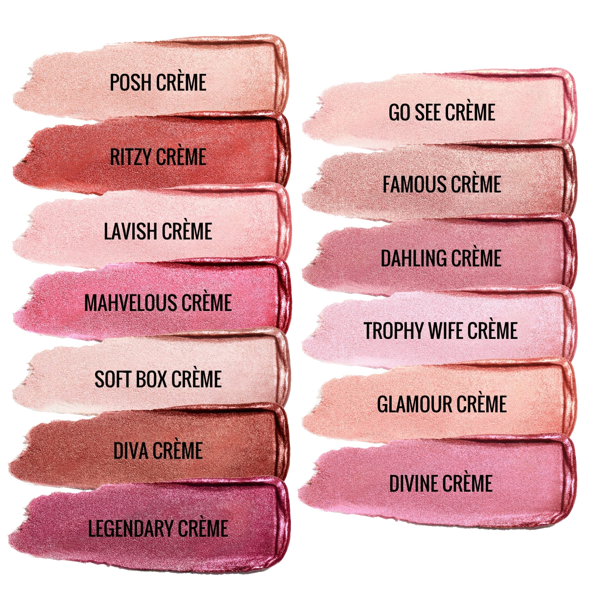 Go See Crème | Sheer Pink Shimmer Lipstick | Runway Rogue