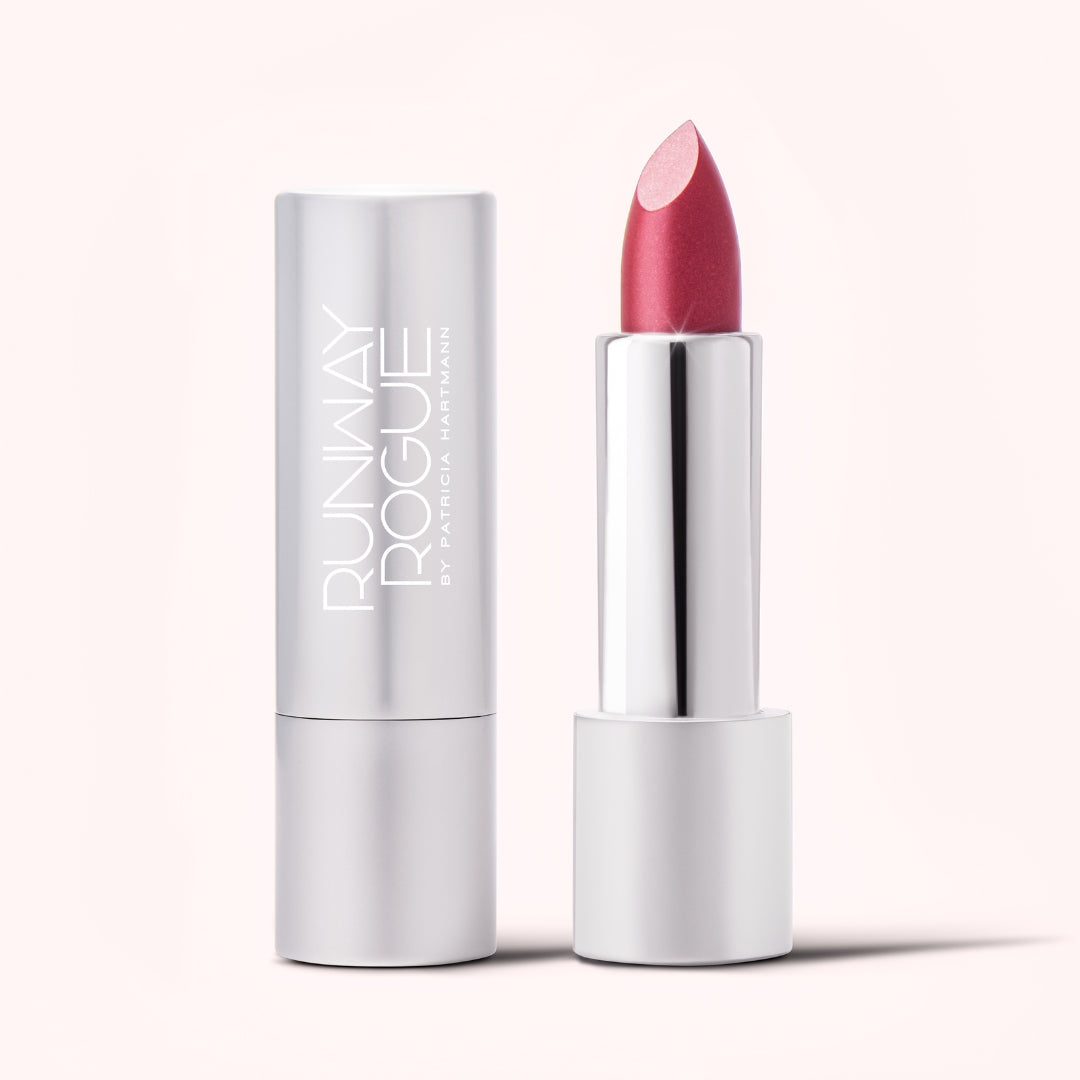 Mahvelous Crème | Muted Raspberry Satin Shimmer Lipstick | Runway