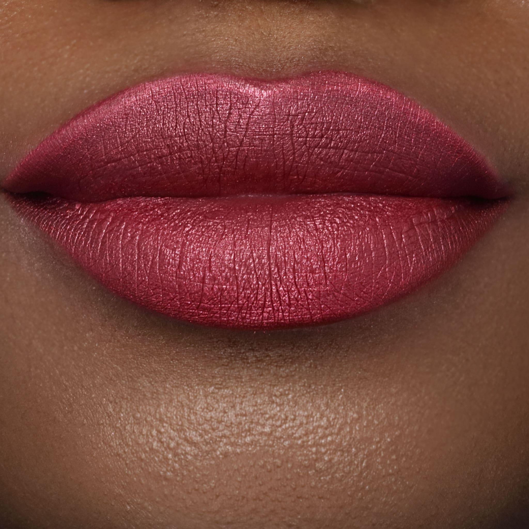 Cocktail Hour | Frosted Ruby Red Liquid Lipstick | Runway Rogue