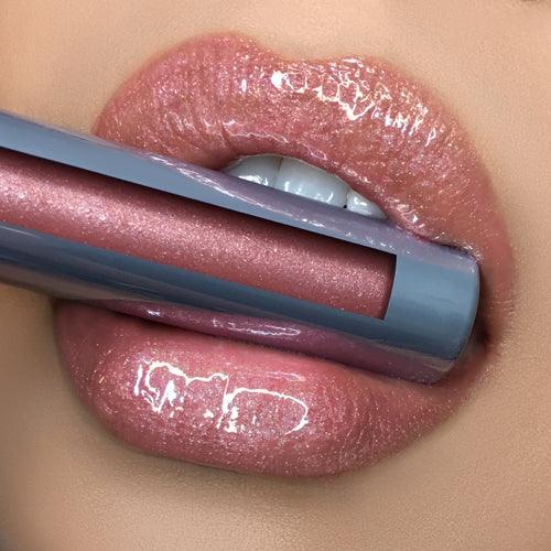 Fashion Week Shimmery Rose Gold Lip Gloss Runway Rogue 1976