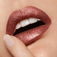 Film Noir - Frosted Rich Golden Bronze Liquid Lipstick