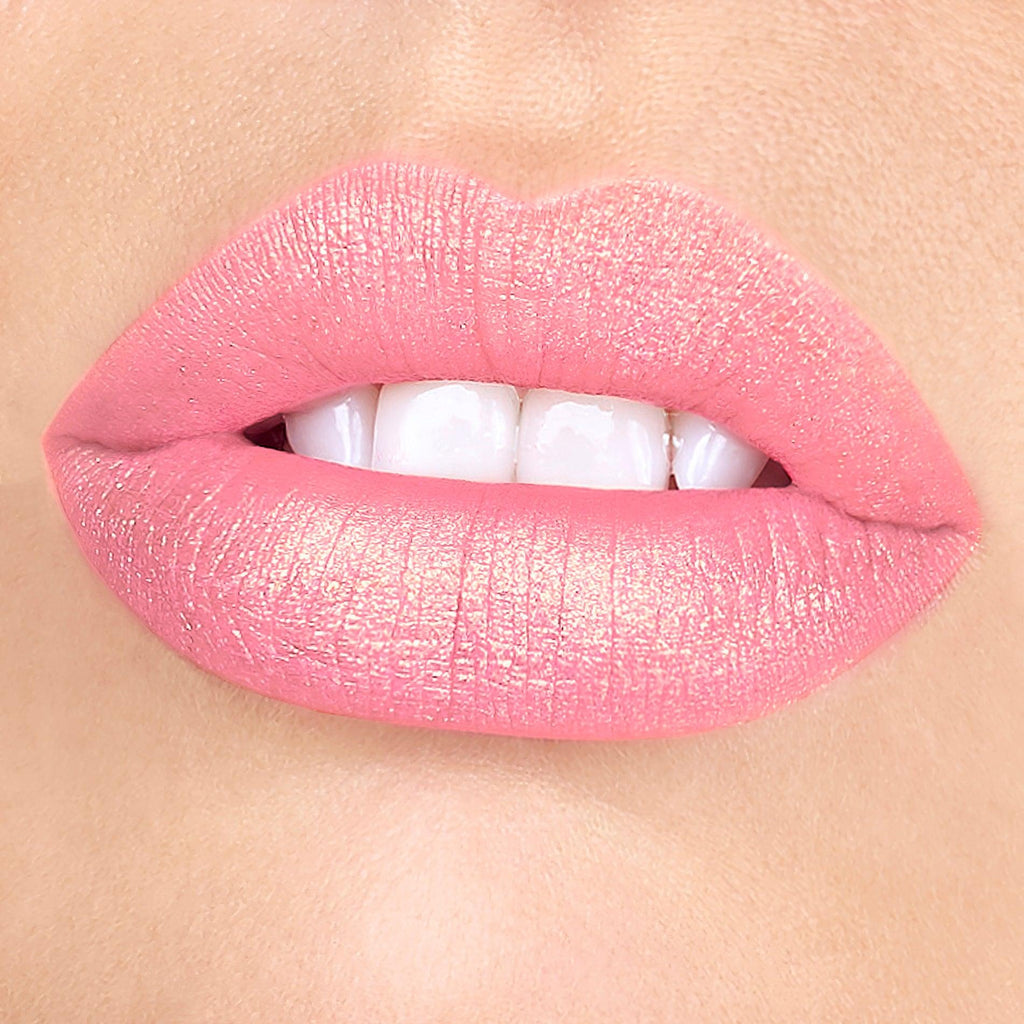 Go See  | Sheer Pale Pink With Gold And Rose Shimmer | Runway Rogue
