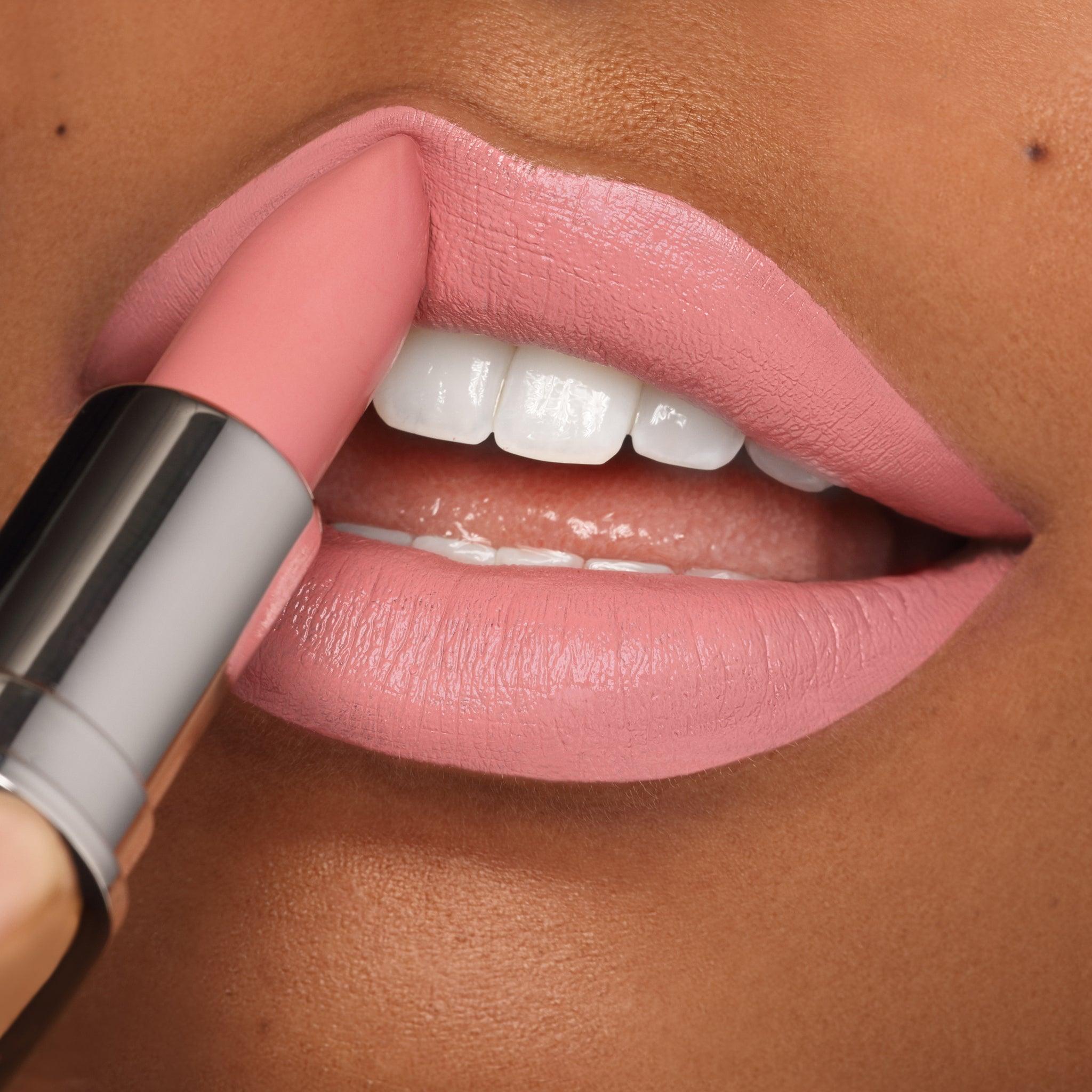 Patricia | Cool Toned Light Pink Matte Lipstick | Runway Rogue