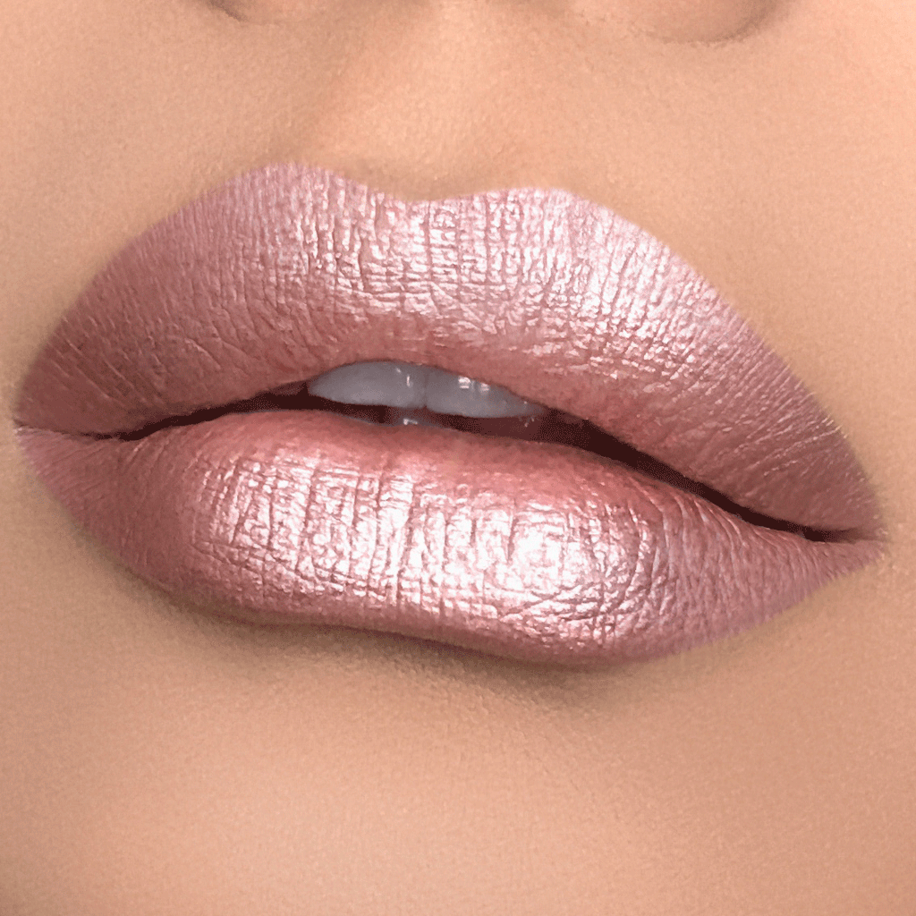 Soft Box  | Pale Nude/Pink With Silver And Gold Shimmer | Runway Rogue